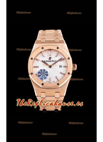 Audemars Piguet Royal Oak Quartz 33MM Swiss Watch Oro Rosado - 1:1 Mirror Replica Edition