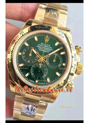 Rolex Cosmograph Daytona 116508 Oro Amarillo Movimiento Original Cal.4130  - Reloj de Acero Ultimate 904L Mejorado