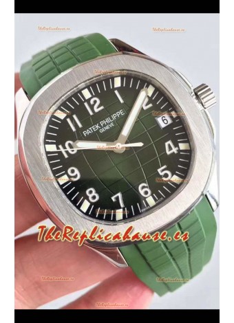 Patek Philippe Aquanaut 5168G-010 Reloj Réplica Suizo Acero 904L Dial Verde - Edición a Espejo 1:1