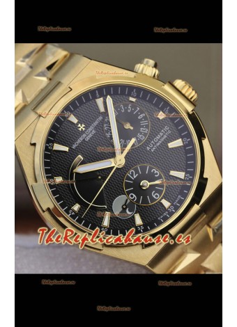 Vacheron Constantin Overseas Power Reserve Reloj Réplica Suizo Caja en Oro Amarillo