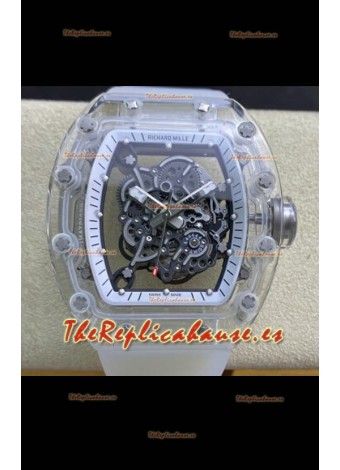 Richard Mille RM35-02 Caja Transparente Reloj Réplica Suizo