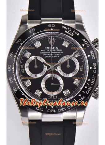 Rolex Cosmograph Daytona 116509 Dial Negro Movimiento Cal.4130 - Reloj Acero 904L