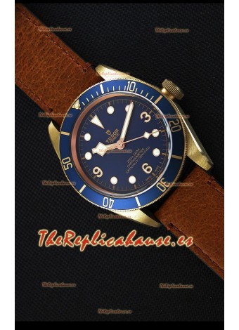 Tudor Heritage Bronze Black Bay Blue Bucherer Edición Limitada Reloj Réplica Suizo a Espejo 1:1