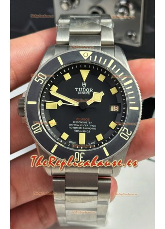 Tudor Super Clone Pelagos 42MM Left Hand Titanium Reloj Réplica Suizo Réplica Espejo 1:1