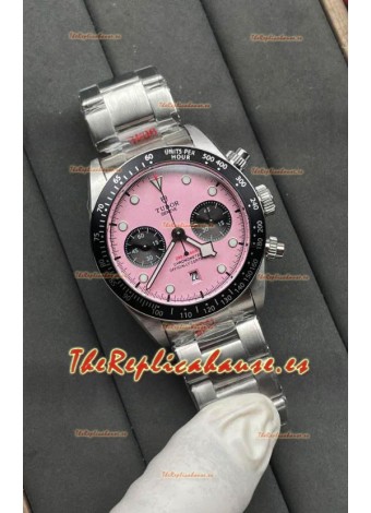 Tudor Super Clone Negro Bay REF.79360N Chronograph Reloj en Dial Rosa 