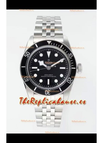 Tudor Negro Bay  Acero 904L Dial Negro 41MM Casing 1:1 Reloj Réplica Suizo
