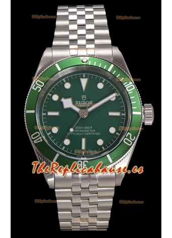 Tudor Black Bay Super Clone Edición Harrods Dial Verde Reloj Réplica Suizo