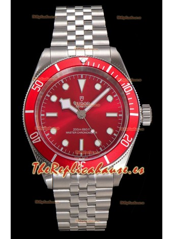 Tudor Black Bay Super Clone Edition Dial Rojo Reloj Réplica Suizo
