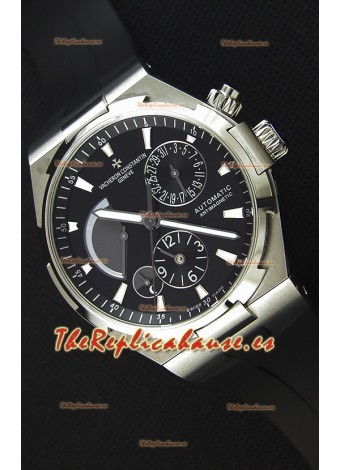 Vacheron Constantin Overseas Dual Time Reloj Réplica Suizo Dial Negro