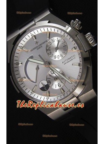 Vacheron Constantin Overseas Dual Time Steel White Dial Reloj Réplica Suizo