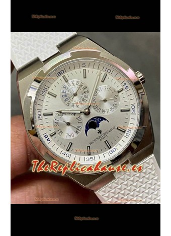 Vacheron Constantin Overseas Calendario Perpetuo Ultra-Fino Dial Acero con Correa Acero