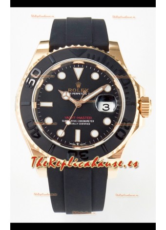 Rolex Yachtmaster Super Clone 126655 Oro Rosado 42MM Cal.3235 1:1 Réplica Suiza
