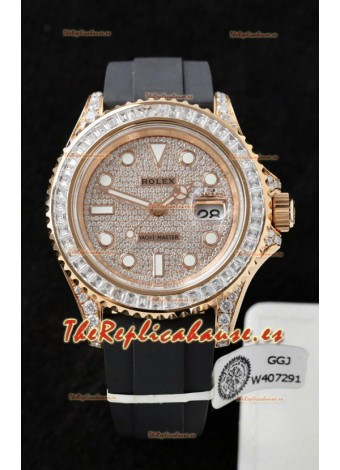 Rolex Yachtmaster 226679TBR Rose Gold 42MM Cal.3135 Reloj Suizo 1:1 Ultimate Acero 904L