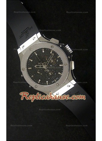 Hublot Big Bang Aerobang Reproducción Reloj Suizo de Acero Inoxidable 