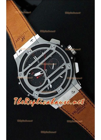Hublot Big Bang Chukker Bang Reloj Suizo en Acero Inoxidable 