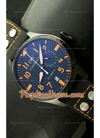 IWC Big Pilot Reloj Suizo en PVD (Sin Sub-Esfera de Función)