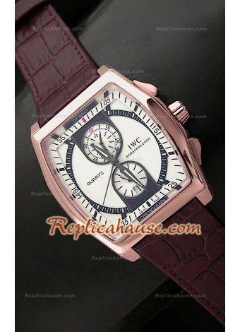 Reloj Japonés en Oro Rosa IWC Da Venci Kurt Klaus Edición Limitada 