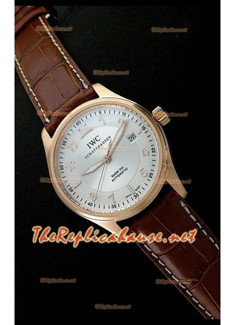 IWC Mark XVI Reproducción Reloj Suizo Oro Rosa - 40MM