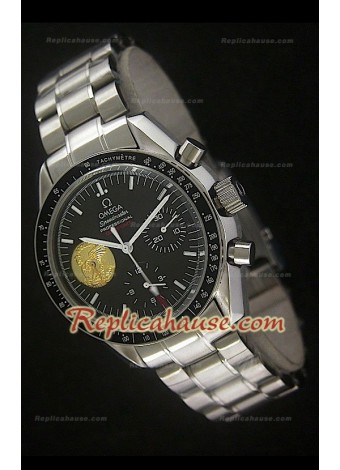 Reloj de Acero Omega Speedmaster Edición Apollo 11 