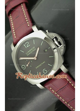 Panerai Lumenor Marena PAM351M Reloj Suizo de Titanio