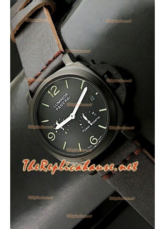Panerai Lumenor Marena Reloj con Reserva de Batería en PVD