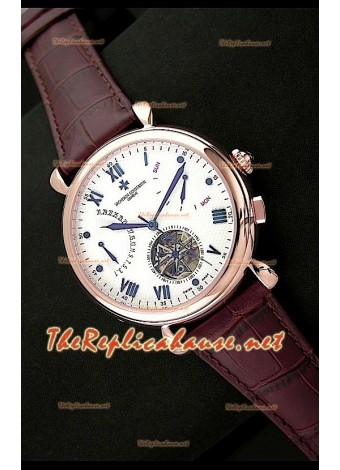 Vacheron Constantin Oro Rosa Reloj Calendario 