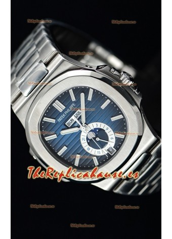 Patek Philippe Nautilus 5726A Reloj Suizo a Espejo 1:1 Dial Azul