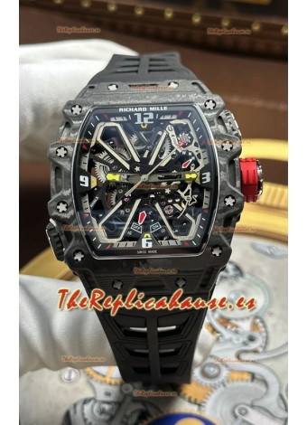 Reloj Richard Mille RM35-03 Edición Rafael Nadal Superclon de carbono negro