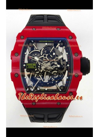 Reloj Richard Mille RM035-02 rojo NTPT, MVMNT con volante de inercia variable, Superclon