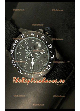 Reloj Rolex Explorer II Bamford, Réplica, Edición Stealth Ghost
