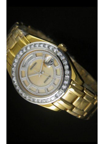 Rolex Day Date Reloj Suizo Caja en Oro Rosado