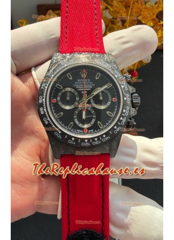 Reloj Rolex Daytona DiW Superclon de Fibra de Carbono Negra