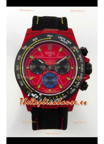 Reloj Rolex Daytona DiW Iron Man Red Carbon Superclon