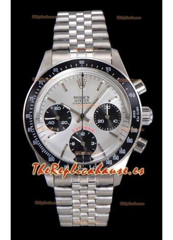 Reloj Rolex Daytona Paul Newman de 37 mm con esfera de acero y cuerda manual, réplica de alta calidad