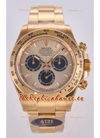 Reloj Rolex Daytona 126508 de oro amarillo con MVMNT con volante de inercia variable, superclon