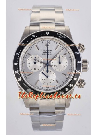 Réplica suiza del Rolex Daytona Paul Newman con esfera de acero y movimiento 4130 modificado a medida