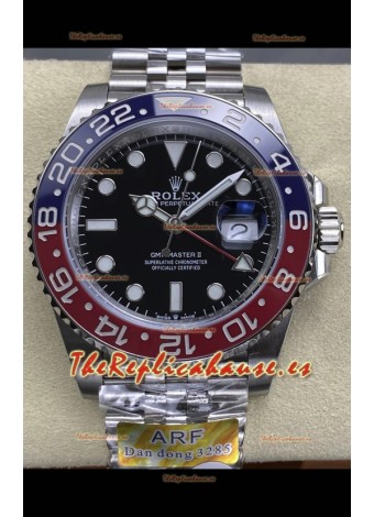 GMT Masters 126710BLRO Pepsi Cal.3285 MVMNT con volante de inercia variable Superclon