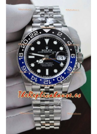 GMT Masters 126710BLNR Bat Girl Cal.3285 MVMNT con volante de inercia variable Superclon