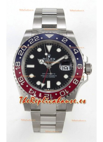 GMT Masters 126710BLRO Pepsi Cal.3285 MVMNT con volante de inercia variable superclon