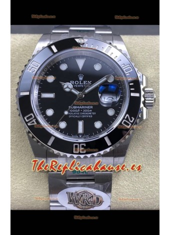 Reloj Rolex Submariner 126610LN con mecanismo de resorte libre, superclon