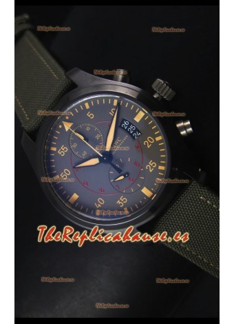 IWC IW389002 Pilot's Chronograph Top Gun Miramar Reloj Replica escala 1:1