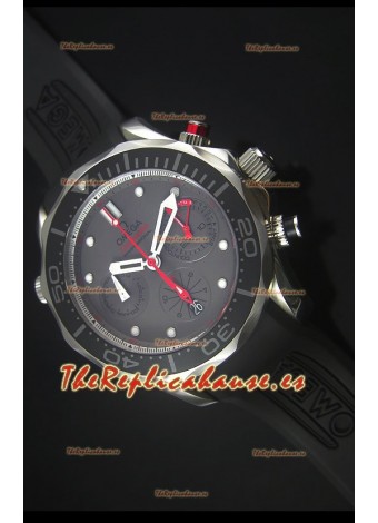 Omega Seamaster Professional Regatta Reloj Replica Suizo Correa de Goma