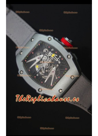 Richard Mille RM027 Tourbillon Reloj Suizo Edición Rafael Nadal Caja en Titanio
