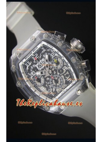 Richard Mille RM056-1 Tourbillon Felipe Massa Reloj Cronógrafo Bisel color Blanco