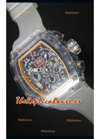 Richard Mille RM056-1 Tourbillon Felipe Massa Reloj Cronógrafo Bisel color Beige Bezel Watch