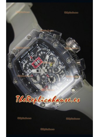 Richard Mille RM056-1 Tourbillon Felipe Massa Reloj Cronógrafo Bisel color Negro