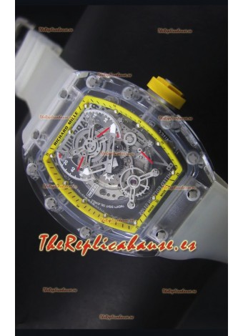 Richard Mille RM56-01 AN Saphir Edición Reloj Replica color Amarillo