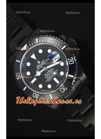 Rolex Submariner Blaken PVD Reloj Replica Suizo