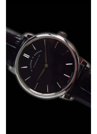 A.Lange Sohne Saxonia Thin Reloj Réplica en caja de Acero 