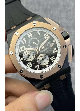 Audemars Piguet Royal Oak Offshore Dial Méga Tapisserie 1:1 Reloj Acero 904L